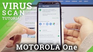 How to Perform Virus Scan on MOTOROLA One - Protect Scanning