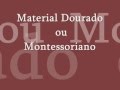 Maria Montessori e o ''material dourado''