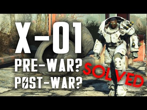 Solved! Was the X-01 Power Armor Built Before or After the Great War? - Fallout 4 Lore