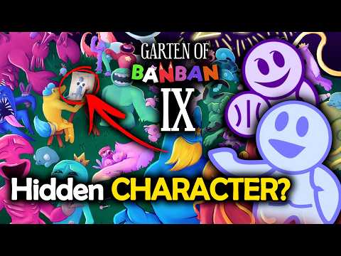 OFFICIAL: Garten of BanBan 9 – New Teaser Image + Hidden Secret