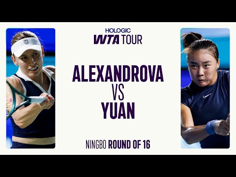 Ekaterina Alexandrova vs. Yue Yuan | 2025 Ningbo Round of 16 | WTA Match Highlights