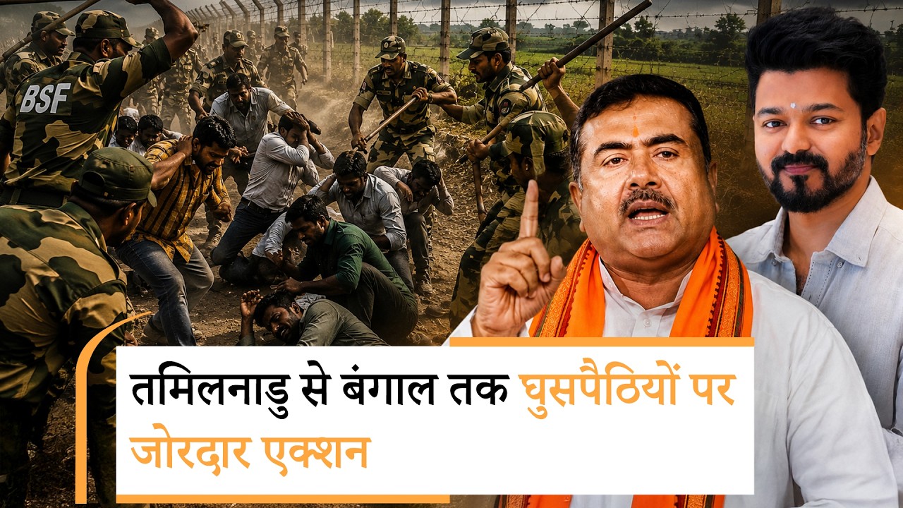 50 Bangladeshi Infiltrators को Tamil Nadu में दबोचा गया, बंगाल में भी गिरफ्तारी, बॉर्डर पर मारामारी 50 Bangladeshi Infiltrators को Tamil Nadu में दबोचा गया, बंगाल में भी गिरफ्तारी, बॉर्डर पर मारामारी