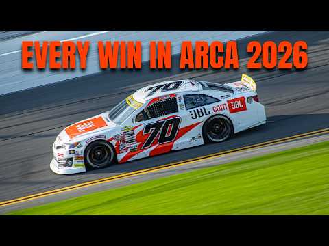 Every ARCA MENARDS SERIES win in 2026 !
