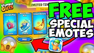 How To Get SPECIAL EMOTE In Stumble Guys FOR FREE! (Fast Glitch)