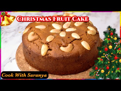 Eggless Plum Cake Recipe in Tamil | Healthy Christmas Cake | New year Cake | No alcohol cake recipe