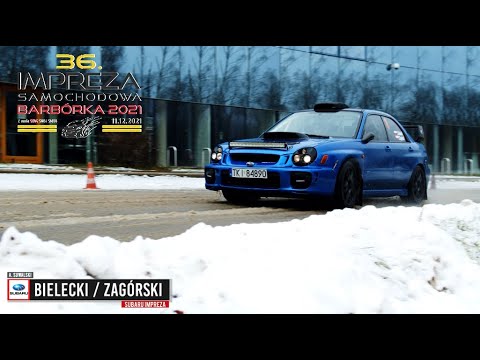 Bielecki / Zagórski - Subaru Impreza - 36 Impreza Samochodowa Barbórka 2021