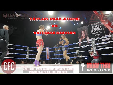 Taylor McClatchie vs Victoria Bogdan | MTWC8 Road To One Semi Finals #mtwc #onechampionship #girls