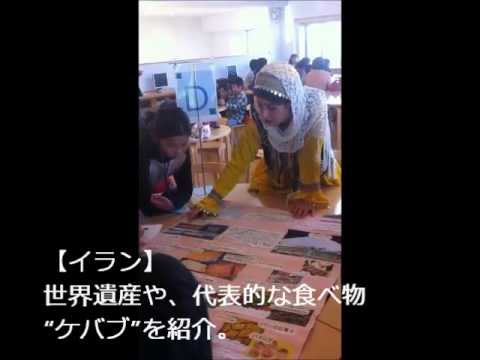 政治経済学科 2012/11/24　子ども大学『各国留学生のお国自慢
