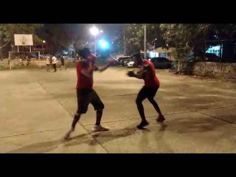 African MMA 92kg fighter VS Turkish 72kg Boxer. HQ fight + KO