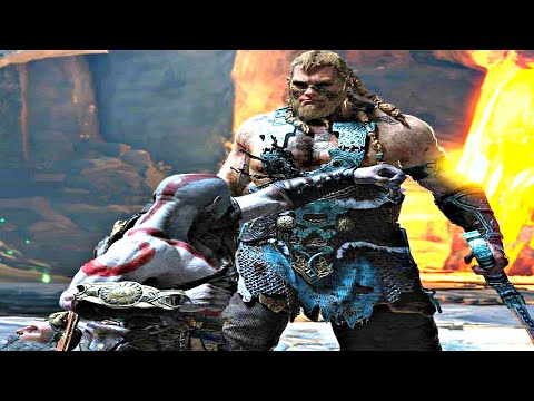 God of War PC - Kratos Vs THOR Sons 4K Ultra HD PC Gameplay (RTX 3090 Ultra Settings) 2022