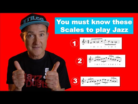 You must know 3 these scales to play jazz - all instruments version