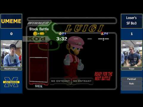 UMeMe 41 - Yoyo (Luigi) vs Heartstrings (Sheik) - LSF