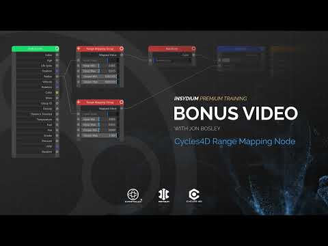 Premium Training - Bonus Videos - Cycles 4D Range Mapping Node