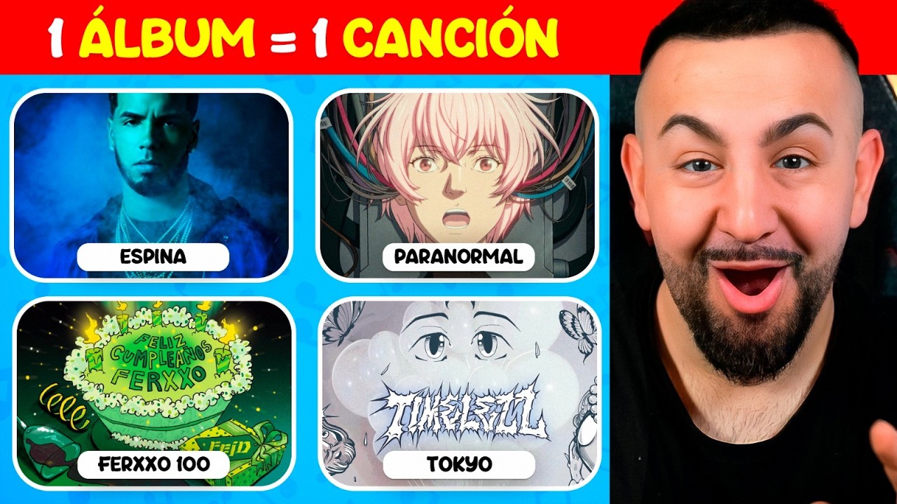 PAPI GAVI REACCIONA A "SALVA 1 CANCIÓN de CADA ALBUM de REGGAETON"
