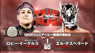 NJPW Power Struggle 2021 Robbie Eagles (c) vs. El Desperado Full Match