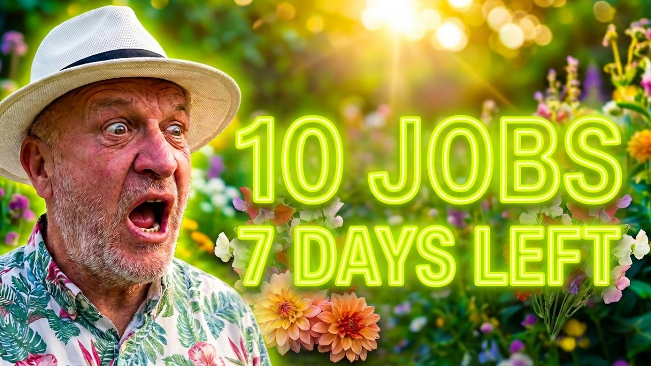 Last Chance! Ten Gardening Jobs You MUST Finish by the End of April