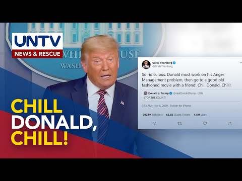 Climate activist Thunberg hits back at Trump over anger management taunt