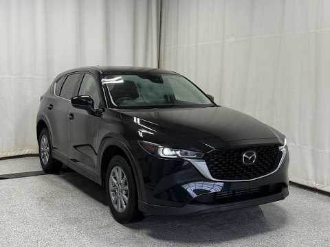 2025 Mazda CX-5 GS AWD in Black for sale at Park Mazda in Sherwood Park, AB