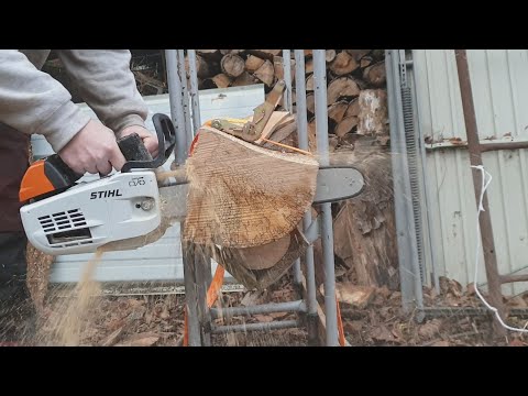 Stihl MS201 (rev. 3, domed piston) stock vs ported