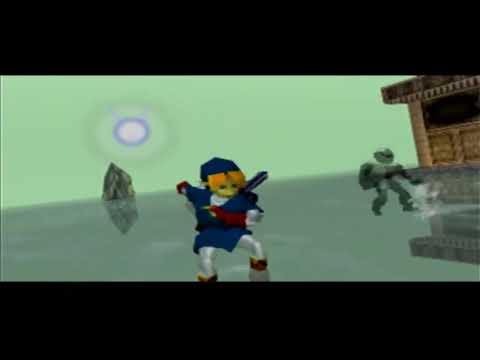 The Legend of Zelda: Ocarina of Time (N64) - Dark Link 3 Hearts No Damage/Speedrun in 22s