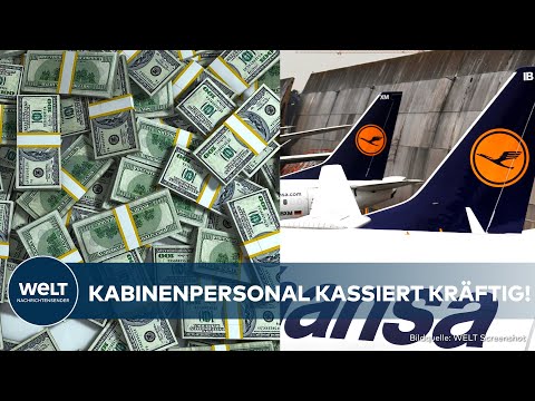 Video Thumbnail: TARIFSTREIT BEI LUFTHANSA: Langersehnte Lösung! Kabinenpersonal kassiert kräftige Gehaltserhöhung!