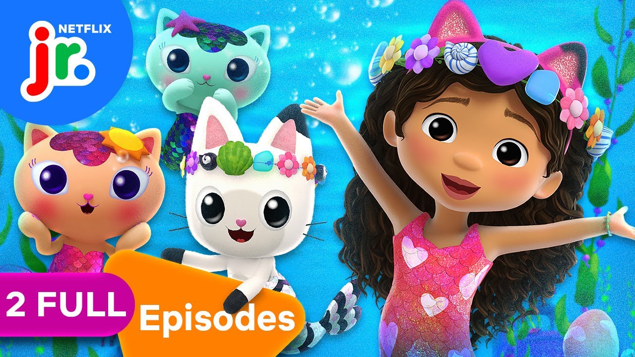 Mermaid Magic SUPER Episode 🐬✨ Gabby's Dollhouse Full Episodes | Netflix Jr