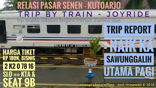 preview picture of video 'Trip by Train - Naik KA Sawunggalih Utama Pagi Part 5 | Cikarang - Lemahabang & Cikarang Dry Port'