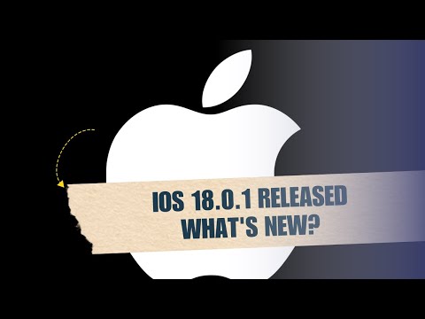🔥 LEARN: iOS 18.0.1 Released - What's New? | English