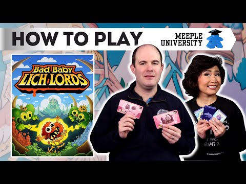 Bad Baby Lich Lords☠️?- How to Play Board Game