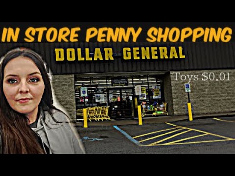 LIVE Penny Shopping at Dollar General Video