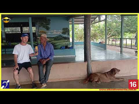 Tv Educativa a Epopéia de Marília rumo à Cop 30 Profº Rafael G.T Ancião Cirilo no Quilombo Kalunga