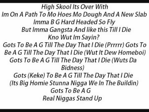 Lil Keke-Im a G Ft. Birdman lyrics