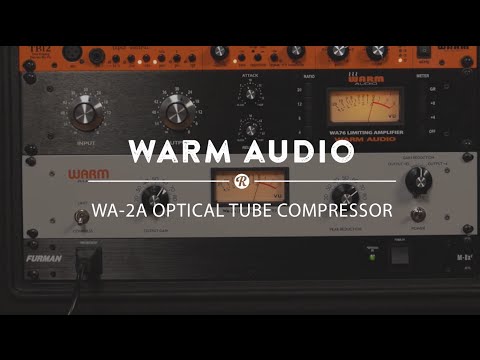Warm Audio WA-2A Tube Opto Compressor | Reverb Gear Demo