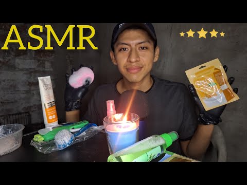 ASMR Te Consiento con una Limpieza Facial ✨ Roleplay Spa Relajante para Dormir