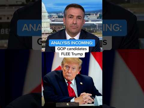 ANALYSIS INCOMING: GOP candidates FLEE Trump