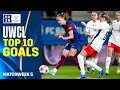 DAZN's Top 10 Goals From Matchday 5 Of The 2023-24 UEFA Women's Champions League