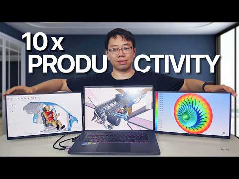 Màn Hình Di Động JSAUX FlipGo Horizon - Gắn Từ Tính, Linh Hoạt Cho Mọi Nhu Cầu Làm Việc