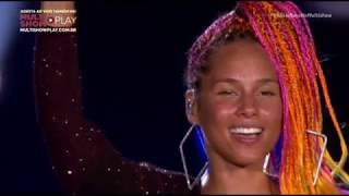 Video thumbnail of "Alicia Keys - No One, Empire State of mind (Live From Rock In Rio Brazil)"