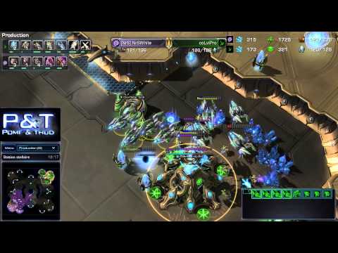 (HD883) viPro vs NrSWhite - G2 - PvZ - Heart of the Swarm [FR]