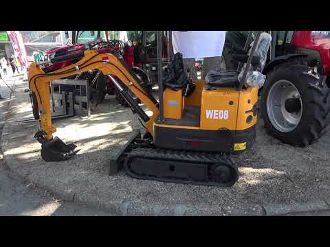 The 2022 VGP WE08 crawler excavator