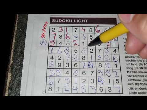 Speedtest August! (#3204) Light Sudoku 08-06-2021 part 1 of 2