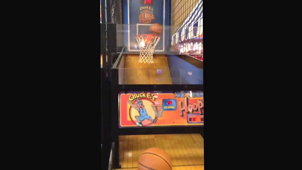45 points at Chucke Cheese