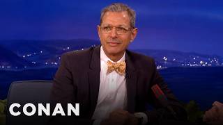 Jeff Goldblum Is Anti-Plastic Surgery | CONAN on TBS