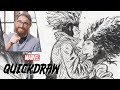 Artist Daniel Warren Johnson draws Rogue & Gambit | Marvel Quickdraw