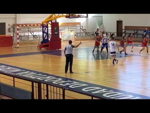 Final del partido Junior Femenino - Telde