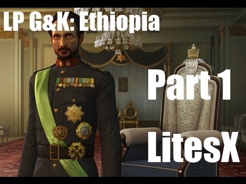 Let's Play Civilization V Gods and Kings: Deity One City Challenge - Haillie Sellasse Ethiopia