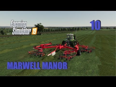 Farming Simulator 19 Timelapse Marwell Manor EP10 with subtitles