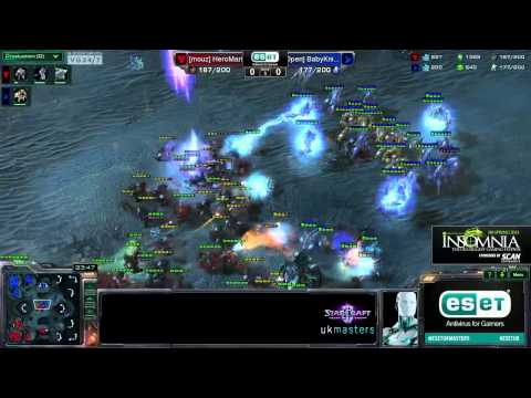 [T] HeroMarine vs [P] BabyKnight - ESET UK Masters Season 1 Grand Finals Game 1 of 5 Part 2