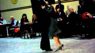 CECILIA BULOTTA Y DIEGO MOHAMMAD BAILANDO EN LA MILONGA SUSPIROS