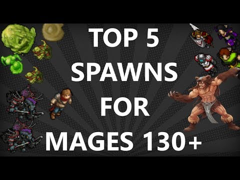 Tibia [where to hunt ED/MS] - MY TOP 5 PLACES FOR MAGES 130+  [2020]